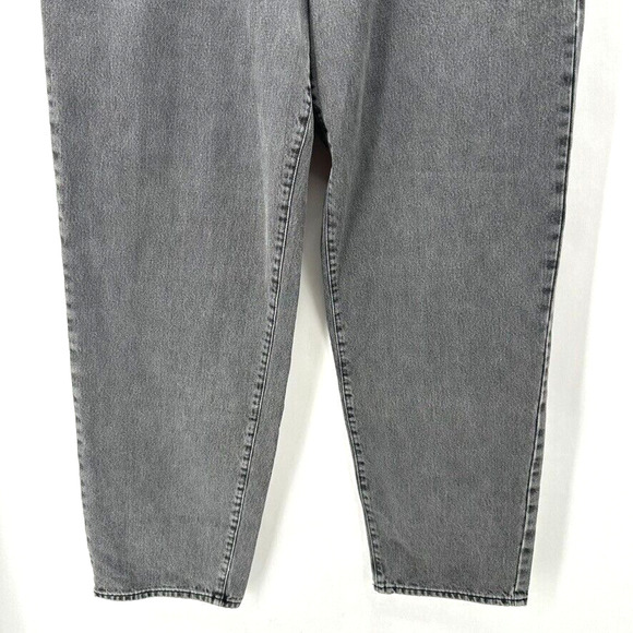 Good American Good 90s‎ Jeans Womens 27 Barrel Black Rigid Denim HR Y2K NWT - Picture 4 of 11